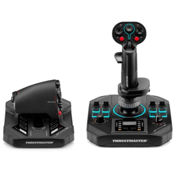 Thrustmaster Sol-R 4 HOTAS Czarny USB Joystick + dźwignia sterowania silnikiem Analogowa/Cyfrowa PC