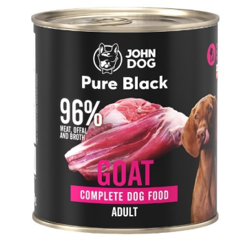 John Dog PURE BLACK DOROSŁY KOZINA 800g