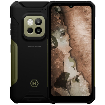 HAMMER Construction 2 Thermal 5G Military Edition 16,7 cm (6.58") Dual SIM Android 14 USB Type-C 8 GB 256 GB 6500 mAh Czarny, Zielony