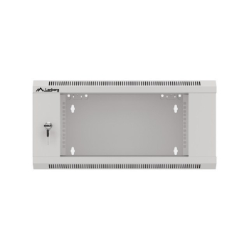 LANBERG SZAFA WISZĄCA 19" 4U 570X600 SZYBKI MONTAŻ (SZARA, FLAT PACK) WFFA-5604-10S