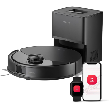 Roborock Q10 VF+ czarny / robot odkurzający / 45 W / odkurzanie i mycie / 10000 Pa / 5200 mAh / 65 dB