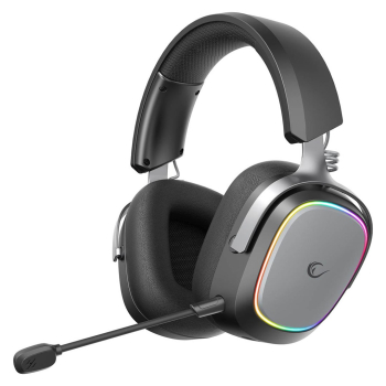 Słuchawki Rampage RETSU Słuchawki bezprzewodowe nauszne BT 2.4G RGB czarne