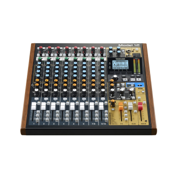 Tascam Model 12 - 10-kanałowy mikser z 12-ścieżkowym rejestratorem