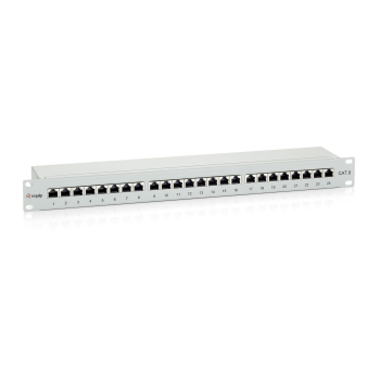 Patchpanel Equip CAT6 24 Port lightgrey 19 cali (1HE)