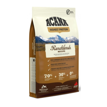 ACANA Highest Protein Ranchlands Dog - sucha karma dla psa - 6 kg