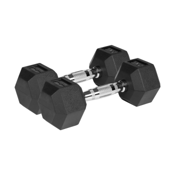 REBEL ACTIVE HANTLE ŻELIWNE GUMOWANE HEX 2X5KG RBA-2325-05