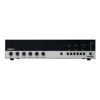 AUDAC COM12MK2 wzmacniacz audio Przedstawienie/scena Czarny