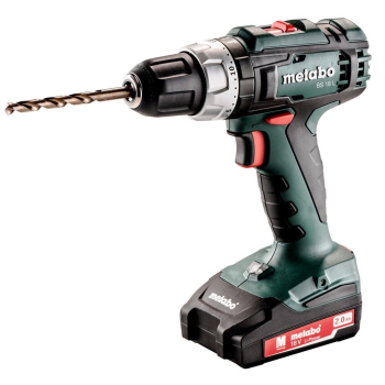 Metabo BS 18 L 1800 RPM Zamek centralny 1,6 kg Czarny, Zielony, Czerwony, Srebrny