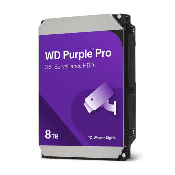 Dysk HDD WD Purple Pro WD8002PURP (8 TB ; 3.5"; 256 MB; 7200 obr/min)