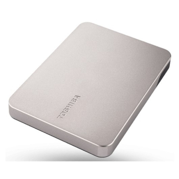 Dysk zewnętrzny Toshiba Canvio Flex 2,5" 1 TB Specialty, ciepły srebrny
