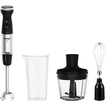Blender ręczny TEFAL HB 673830 Quickchef+ 3w1 Stabmixer schwarz