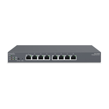 Switch zarządz. 8xRJ45 GbE PoE 55W, EnGenius Cloud