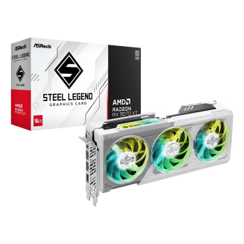 Karta graficzna ASRock Radeon RX 9070 XT Steel Legend 16GB