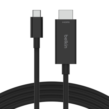 Kabel Belkin Connect USB-C to HDMI 2.1 Cable 2m Black (WYPRZEDAŻ)