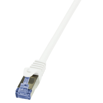 Logilink Patchkabel CAT6A  S/FTP AWG26 PIMF 30,00m weiĂź