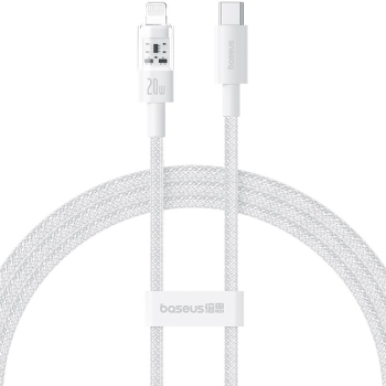 Kabel Baseus Gem USB C-IP 20W 1m (biały)