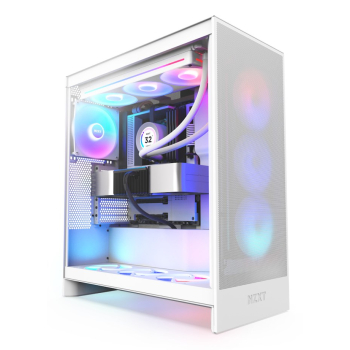 NZXT OBUDOWA H7 FLOW RGB MIDI TOWER Z OKNEM BIAŁA (2024)