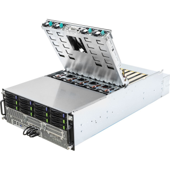 Platforma ASRock Rack (4U) Intel Scalable 3gen (12xLFF, 2x10GbE, 10xGPU, Red. PSU, IPMI)