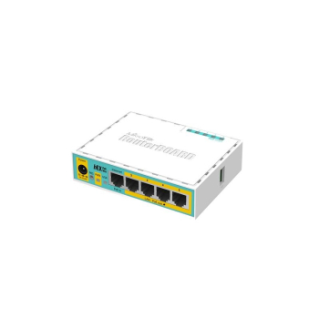 Router Mikrotik hEX PoE lite (RB750UPr2) Total Ethernet  Ports:5; Architecture:MIPSBE; CPU core:1