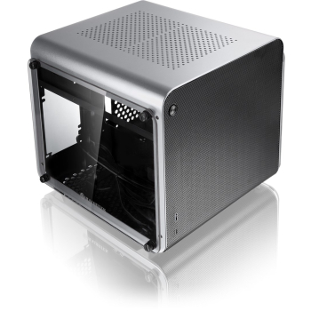 RAIJINTEK METIS EVO TGS Mini Tower Srebrny