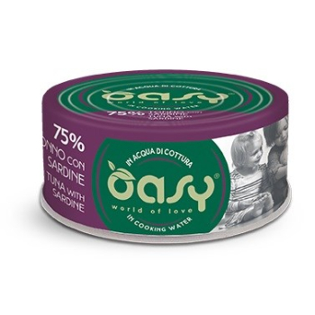 Oasy More Love Tuna with Sardine 70gr