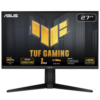 ASUS TUF Gaming VG27AQML1A monitor komputerowy 68,6 cm (27") 2560 x 1440 px Wide Quad HD LCD Czarny