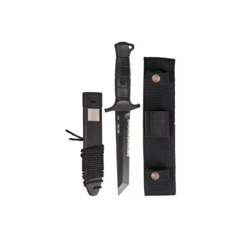 Nóż Mil-Tec German Combat Knife Black 2000 stal 440