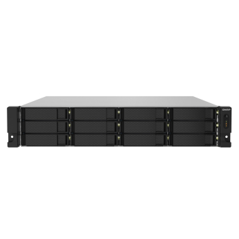 Qnap TS-1232PXU-RP-4G, 2U, 12 x 2.5"/3.5" SATA, Annapurna Labs Alpine AL324 1.7GH, 4GB DDR4 UDIMM (Max. 16GB), 2 x 10GbE SFP+, 2 x 2.5GbE, Redundant P
