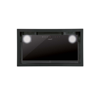 CATA Hood GC DUAL A 75 XGBK Canopy, Energy efficiency class A, Width 79.2 cm, 820 m3/h, Touch control, LED, Black glass