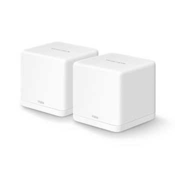Zestaw Wi-Fi Mercusys Halo H30G (2-pack) Dual-band (2.4 GHz/5 GHz) Wi-Fi 5 (802.11ac) Biały Wewnętrzny