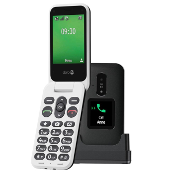Doro Leva E30, Gro?tastenklapphandy, 4G, schwarz-wei?