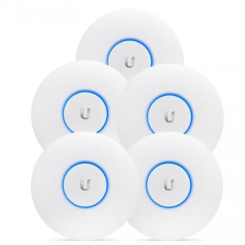 Access Point Wi-Fi 5 Ubiquiti UniFi AC Pro 2.4GHz(3x3)/5GHz(3x3) PoE/Passive48V 2x1G 5pak