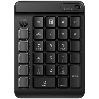 Klawiatura numeryczna HP 430 Bluetooth Programmable Wireless Mechanical Keypad bezprzewodowa czarna 7N7C2AA