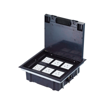 Alantec Puszka podłogowa (floorbox) 6M (45x45) regulowana głębokość, do podłogi technicznej (PP005)