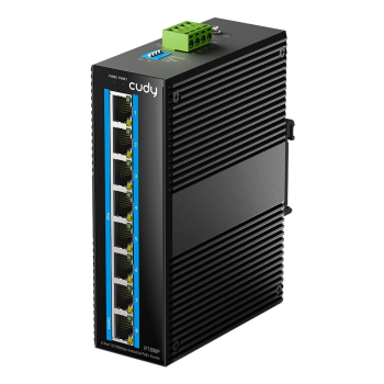 Przełącznik sieciowy/switch Cudy IF1008P (10/100) Czarny