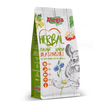ALEGIA Herbal karma Szynszyla 600g