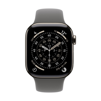 Pasek sportowy Apple Watch 42mm Steingrau (M/L)