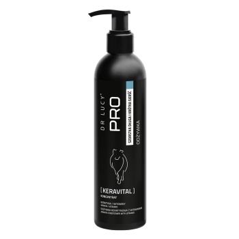Dr Lucy - PRO KERAVITAL 250 ml - keratynowo-witaminowa odżywka dla psów z długą, szorstką sierścią