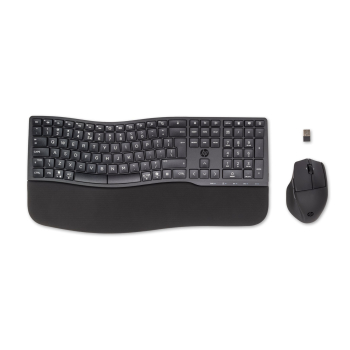 Zestaw klawiatura + mysz HP 680 Comfort Dual-Mode Wireless/Bluetooth Keyboard and Mouse Combo bezprzewodowe czarne 8T6L6AA