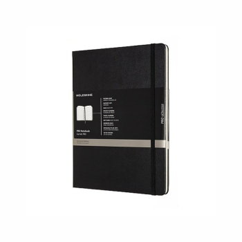 Moleskine notatnik Professional XL z twardą oprawą 192 stron zaprojektowane specjalnie do efektywnego zarządzania zadaniami, projektami i codzienną pr