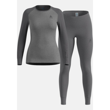 Komplet bielizny damskiej Odlo Set ACTIVE WARM ECO Special Set roz. M Szary