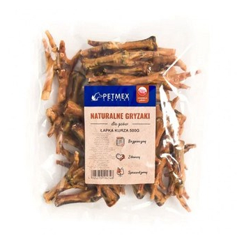 Gryzak dla psów PETMEX Łapa kurza 500g