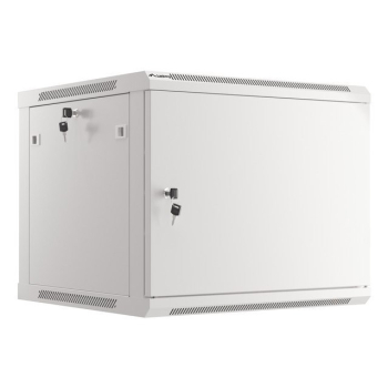 LANBERG SZAFA WISZĄCA RACK 19" 9U 600X600 DRZWI METALOWE SZARA (FLAT PACK) WF01-6609-00S
