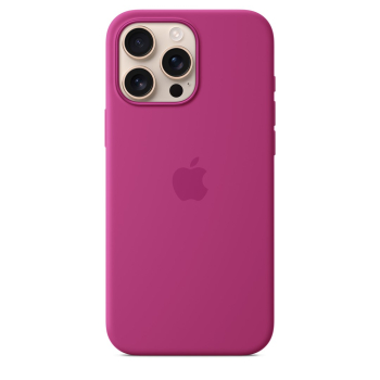 Etui Apple iPhone16 Pro Max Silicone Case with MagSafe - Fuchsia