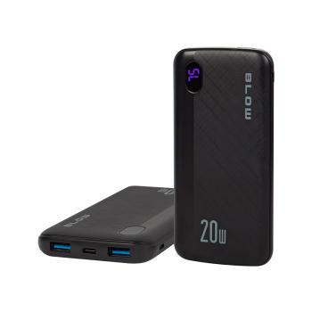 BLOW POWER BANK 10000MAH QC 20W CZARNY PB10B