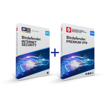 Bitdefender Internet Security + VPN 10U/1Y