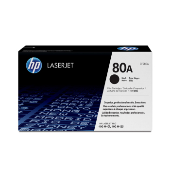 Toner HP czarny HP 80A, HP80A=CF280A, 2700 str.