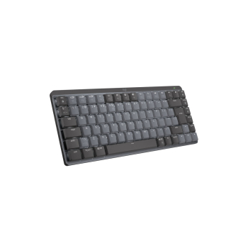 Logitech 920-010780 klawiatura Biuro RF Wireless + Bluetooth QWERTY Amerykański międzynarodowy Grafitowy, Szary