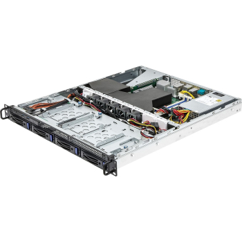 Platforma ASRock Rack (1U) AMD Ryzen (4xLFF, 2x10GbE, 2xGbE, Fixed PSU, IPMI)