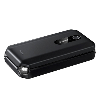 Baseus powerbank Power Starter Jump Starter urządzenie rozruchowe booster 10000mAh 12V (1000A / 500A) + kable krokodylki czarny (CGNL020101)